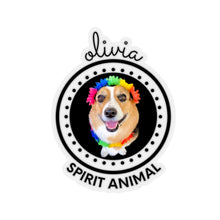 Load image into Gallery viewer, &quot;Olivia: Spirit Animal&quot; Sticker
