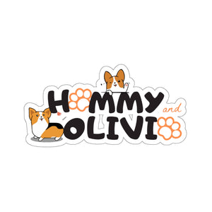 Hammy & Olivia Sticker